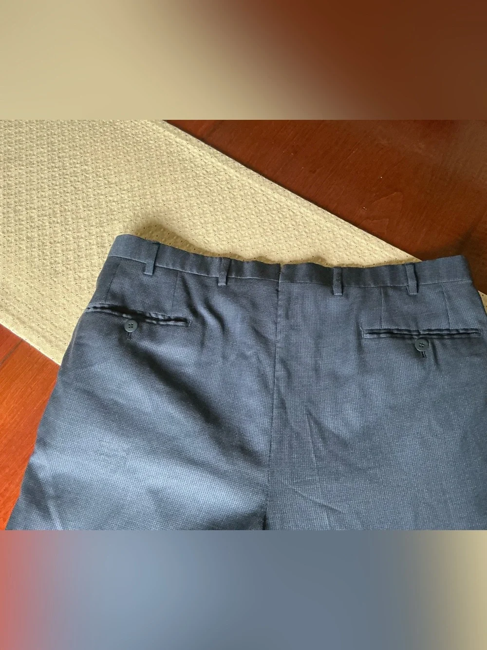 Brioni Delta Italian 100 % Fine Wool Dress Pants Sz 34 x 32 L